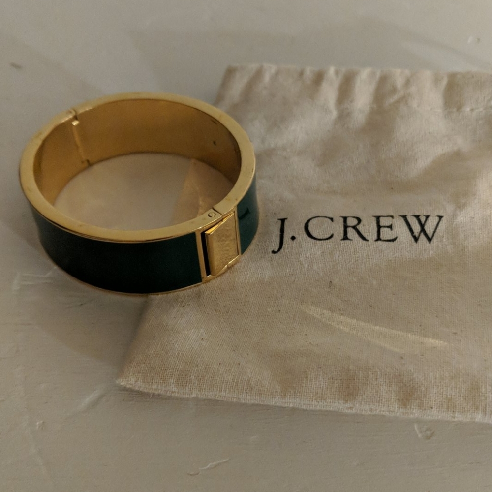 J.Crew Forest Green Bracelet